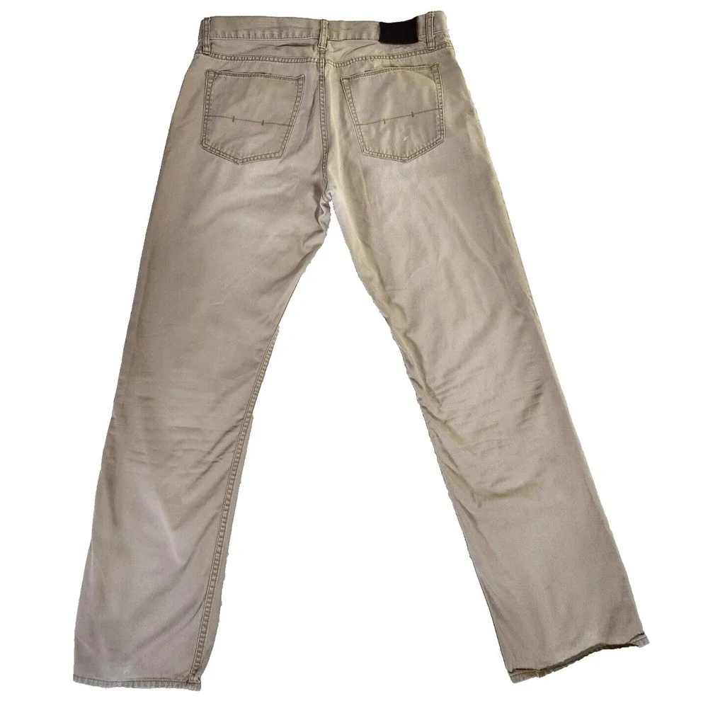 Polo Ralph‎ Lauren 650 Straight Pants Men's 34x32* Beige 5-Pocket Soft Jeans
